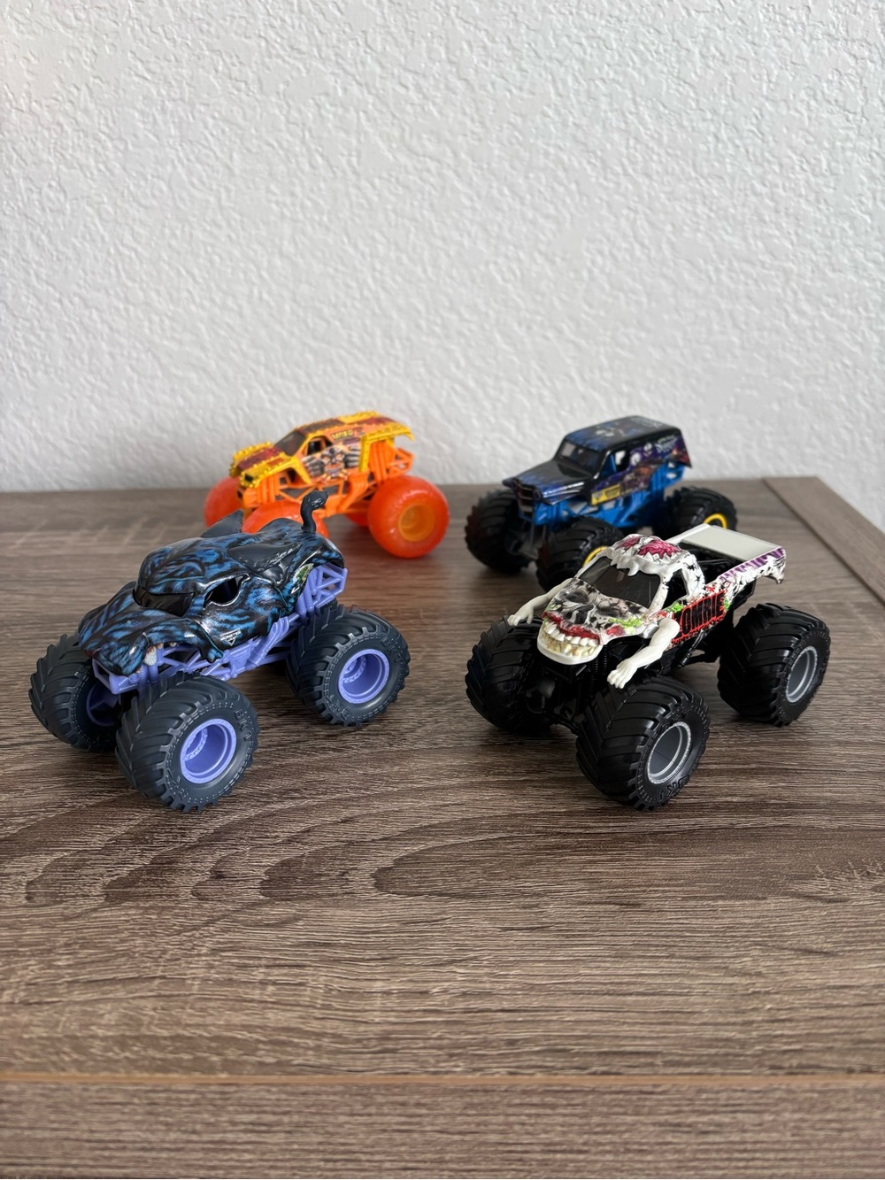 Monster Jam Trucks 1:64 Bundle of Four